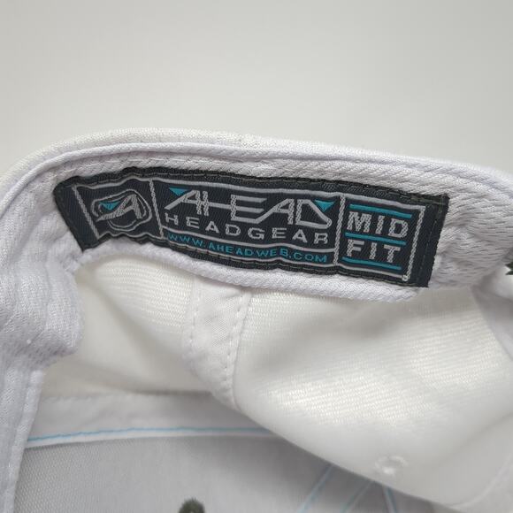 TPC Golf Scottsdale Strapback Baseball Cap Gray One Size Mid Fit Ahead Headgear - Picture 9 of 9